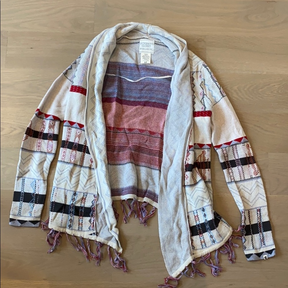 Billabong Tassel Cardigan